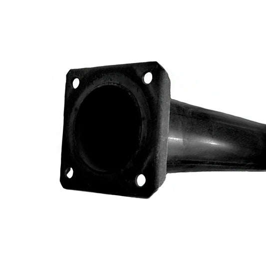 Black steel pipe Fraccaro Ø 89 mm, length 5707 mm