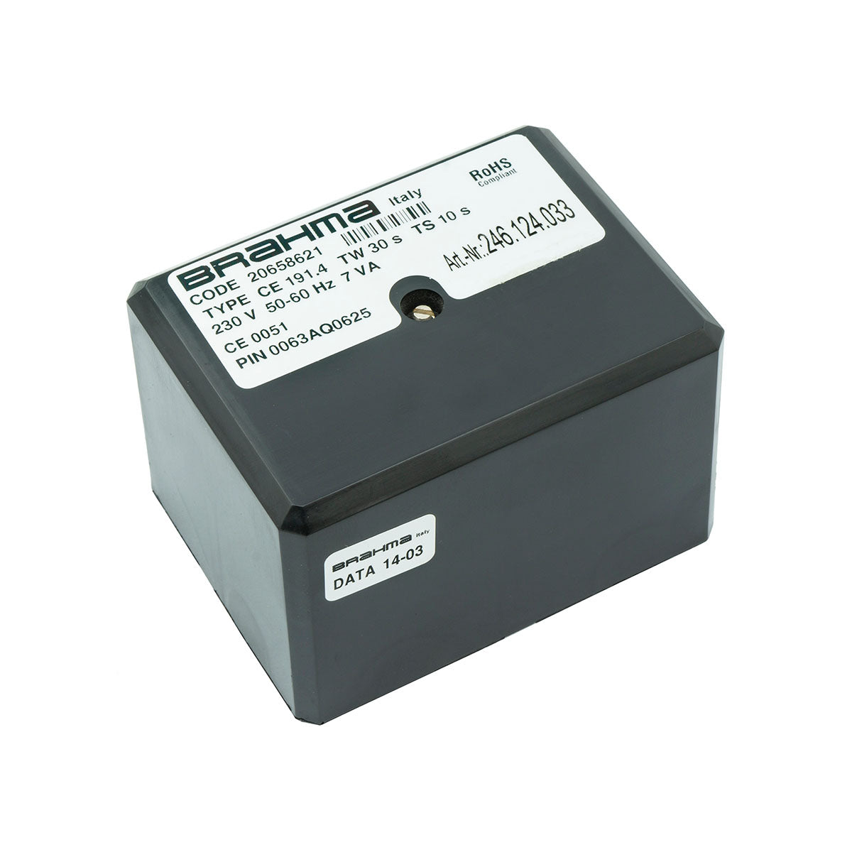 Automation unit Brahma CE 191.4 TW30 TS 10 0.5 20658621 for Panrad 1090560