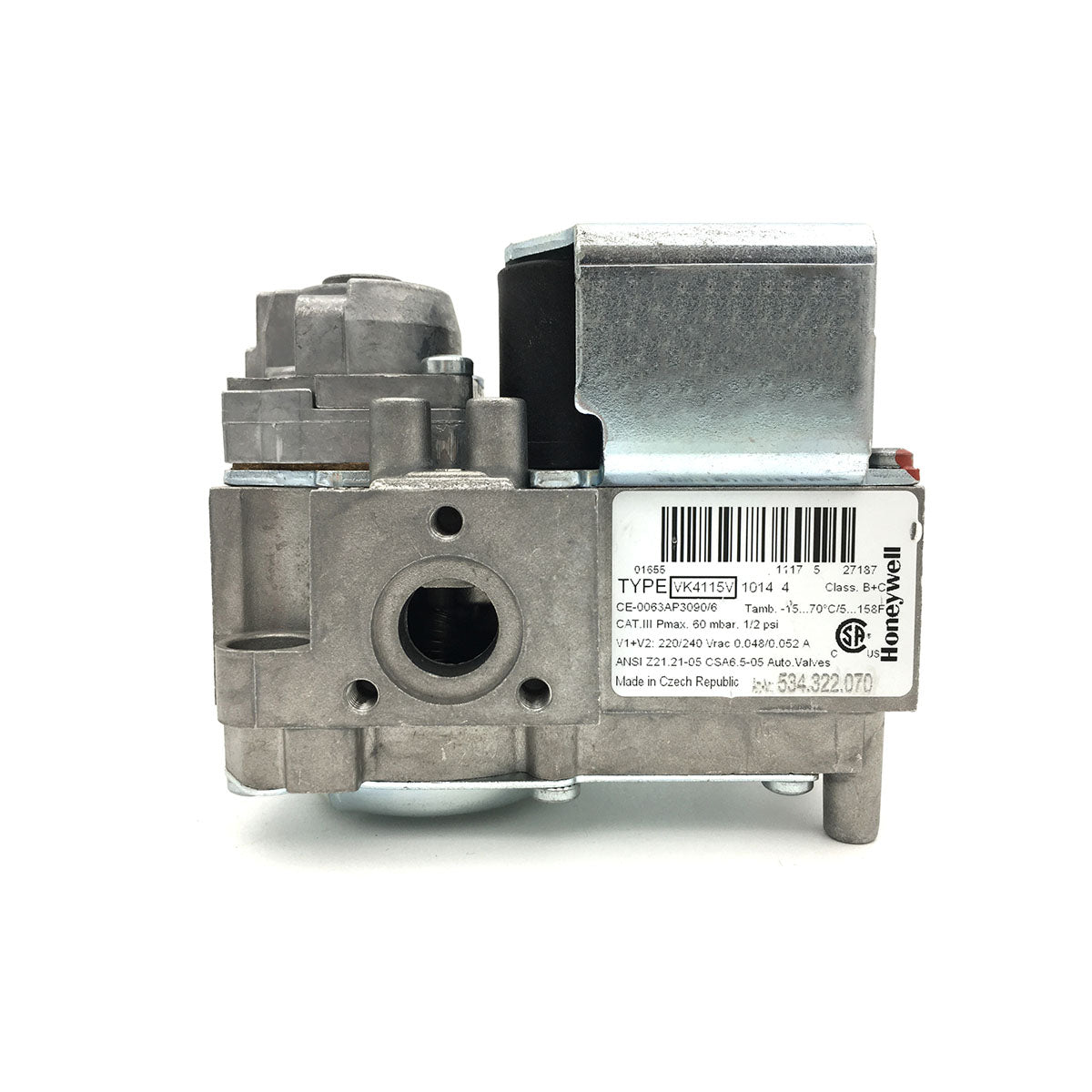 Gas valves Honeywell VK4115V1014 537D4009